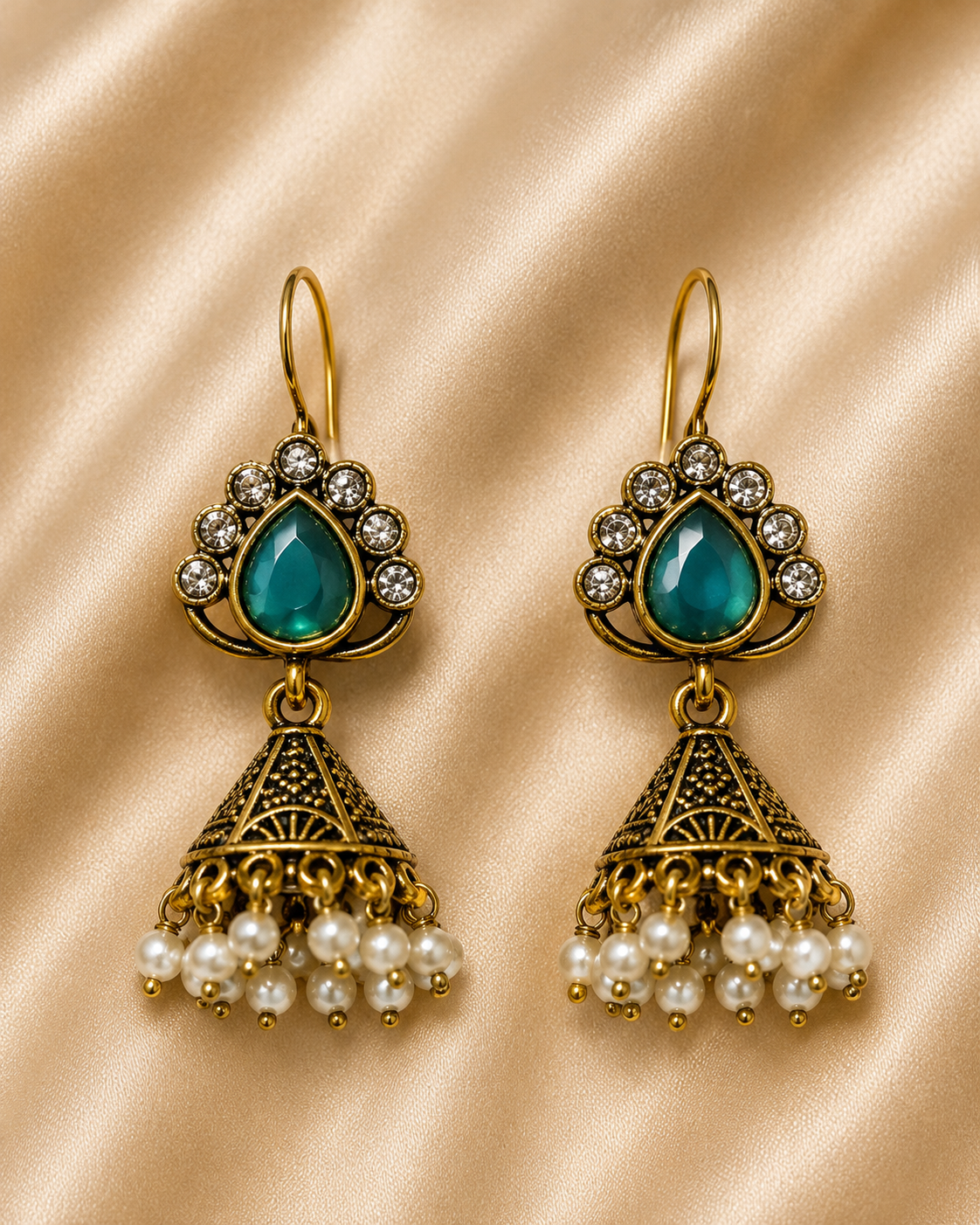 Timeless Heritage Jhumki Earrings