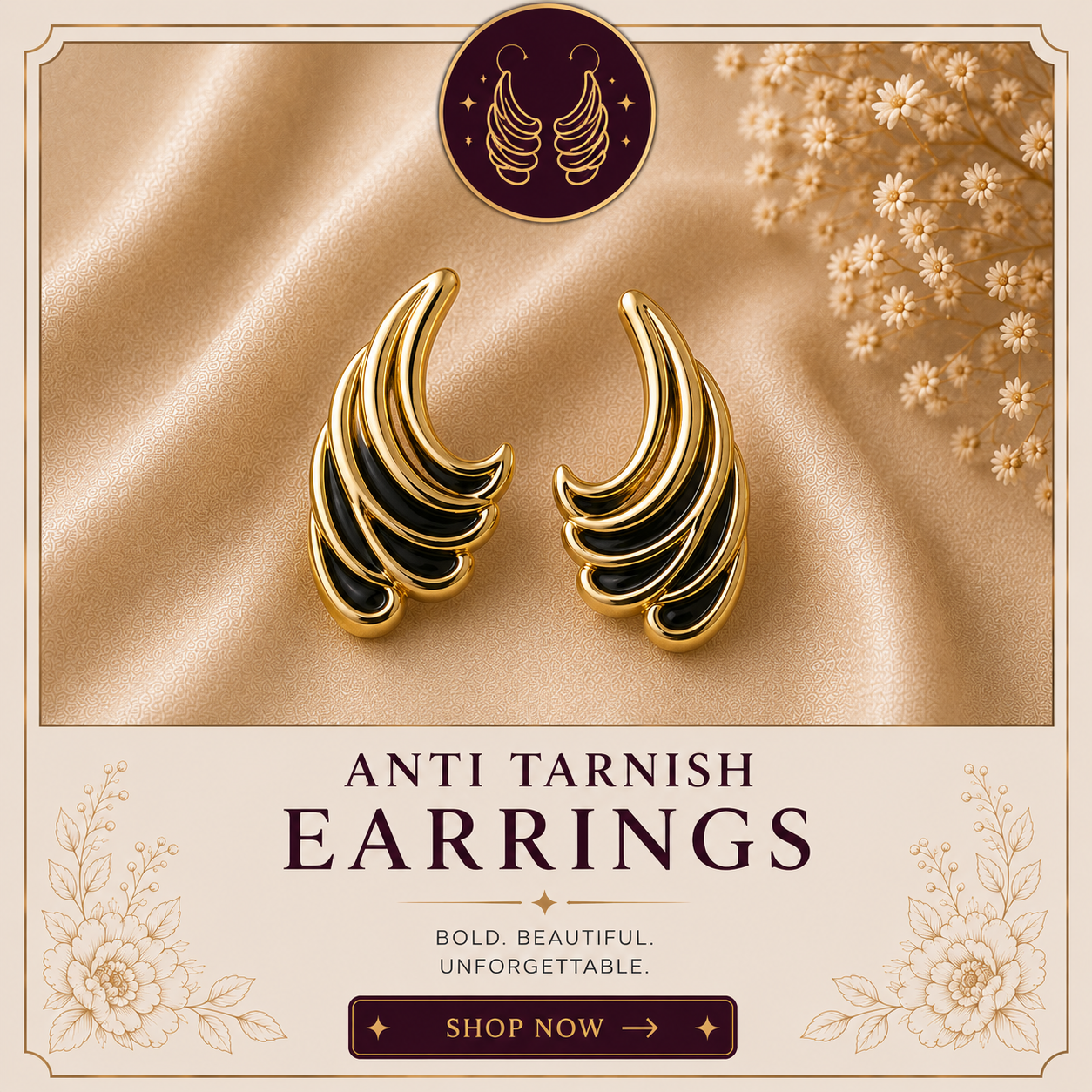 ANTI-TARNISH EARRINGS
