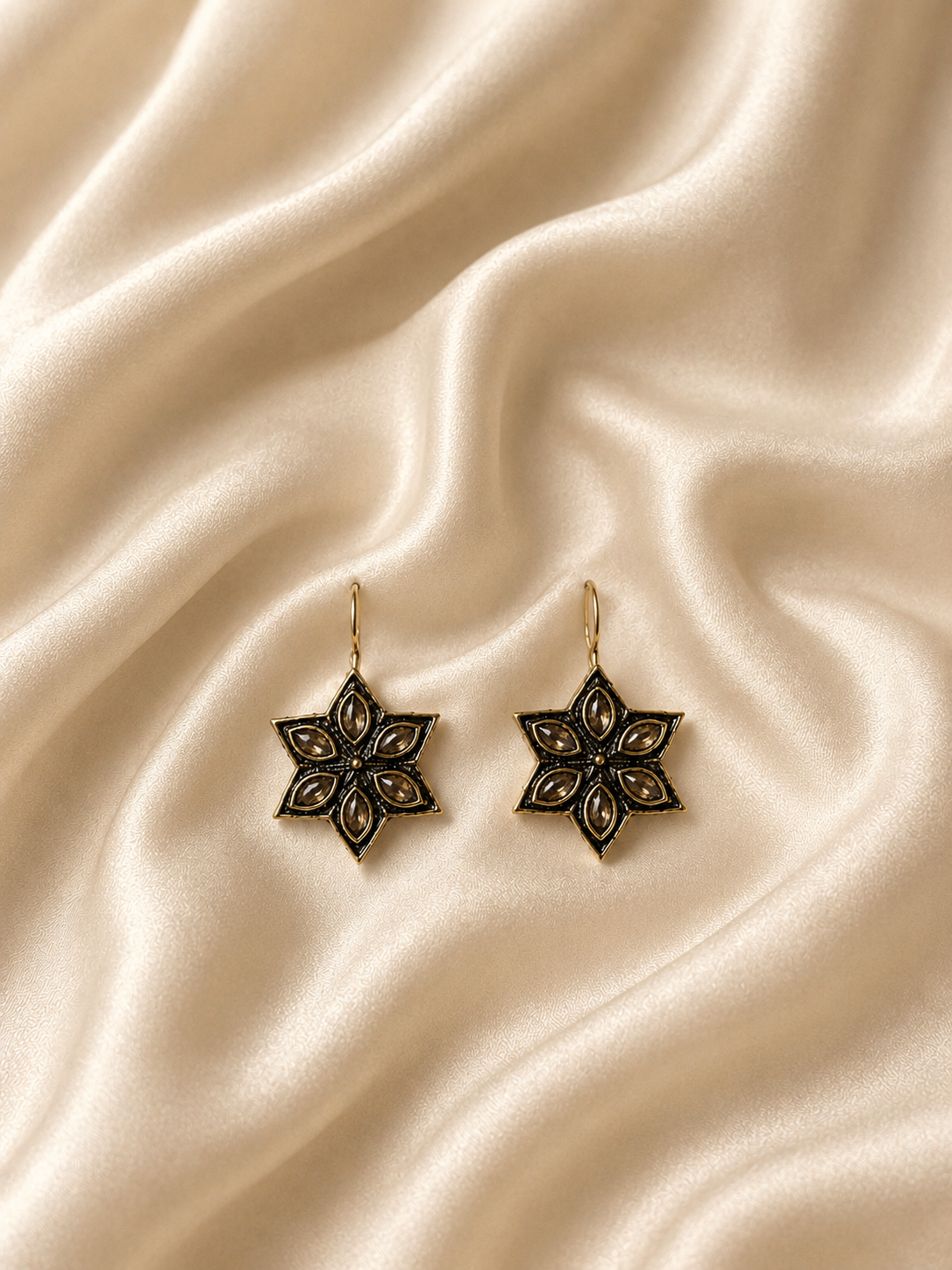 Celestial Star Drop Earrings