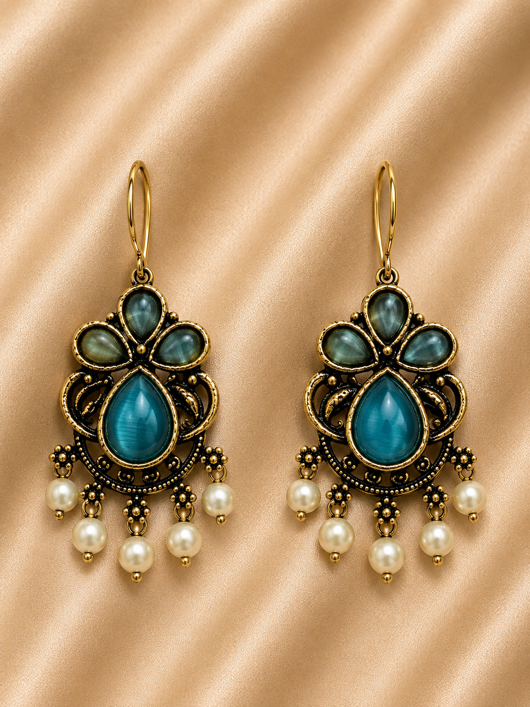 Heritage Pearl Drop Earrings