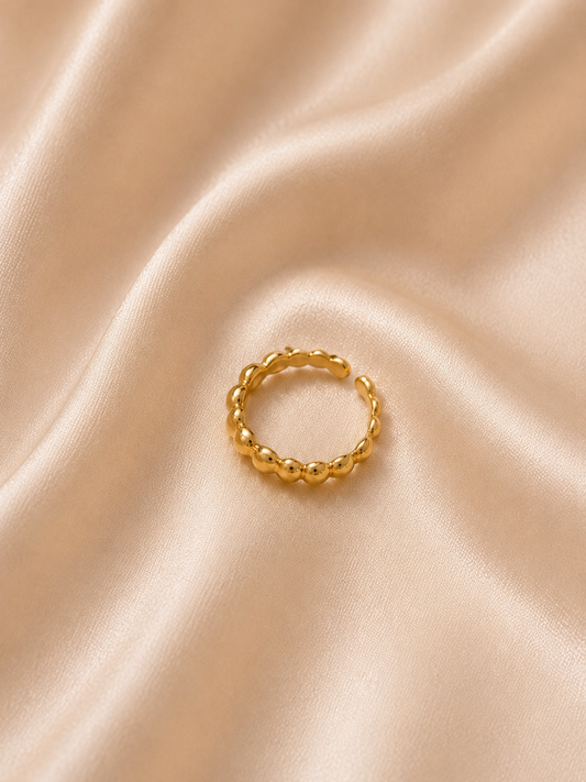 Auréa Beaded Gold Ring