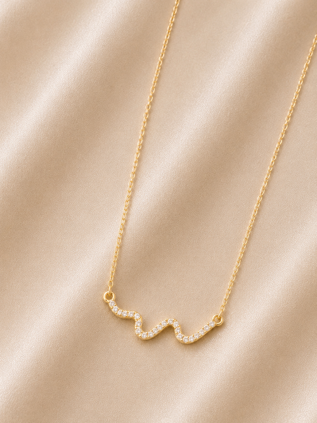 Serpentine Spark Necklace