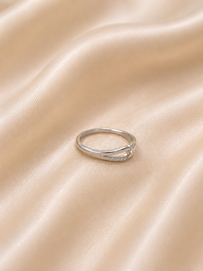 Celestia Twist Diamond Ring