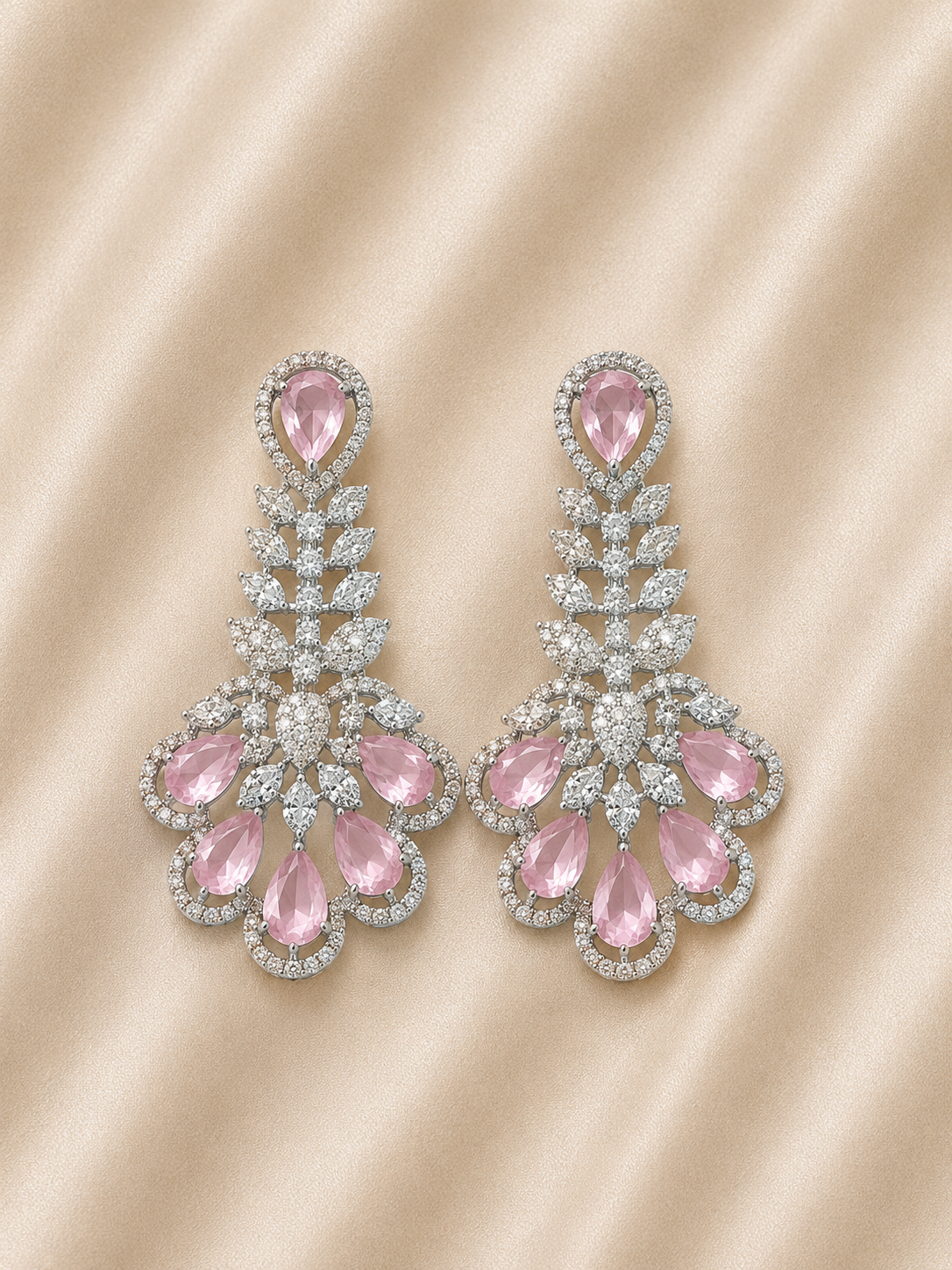 Blush Royale Diamond Necklace Set