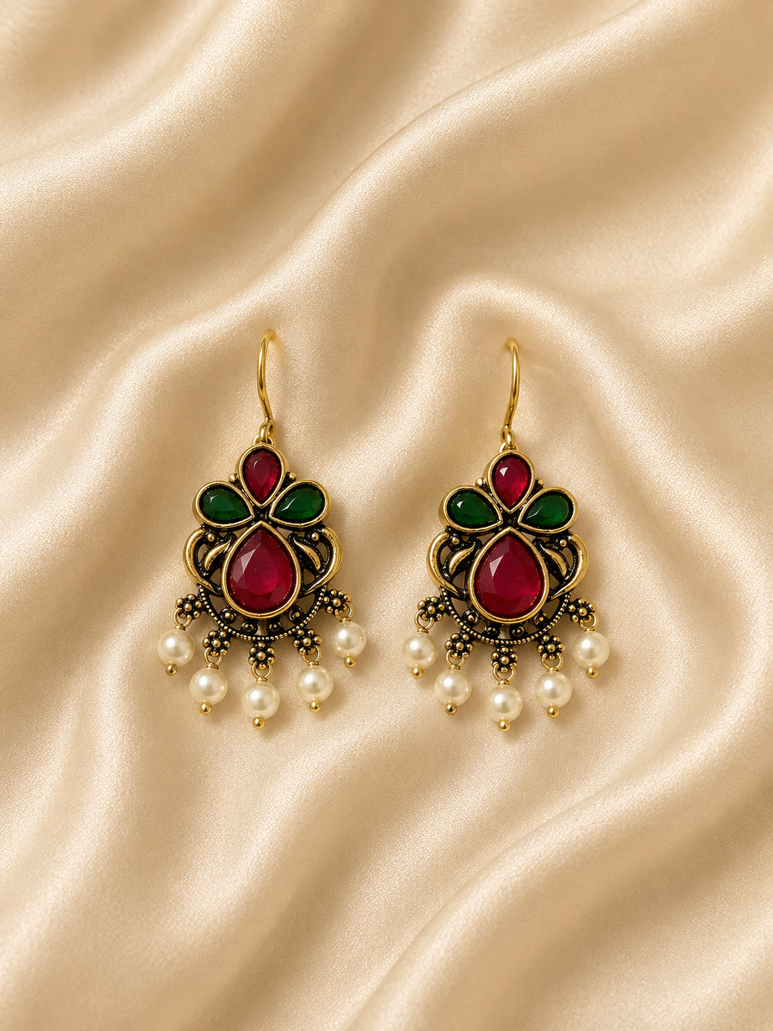 Heritage Pearl Drop Earrings