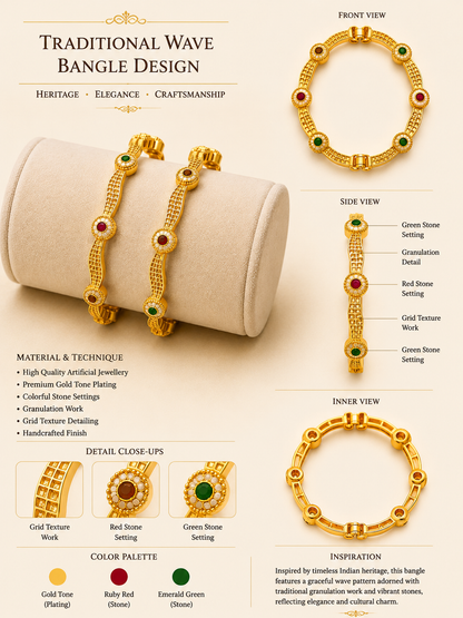 Celestial Charm Bangles