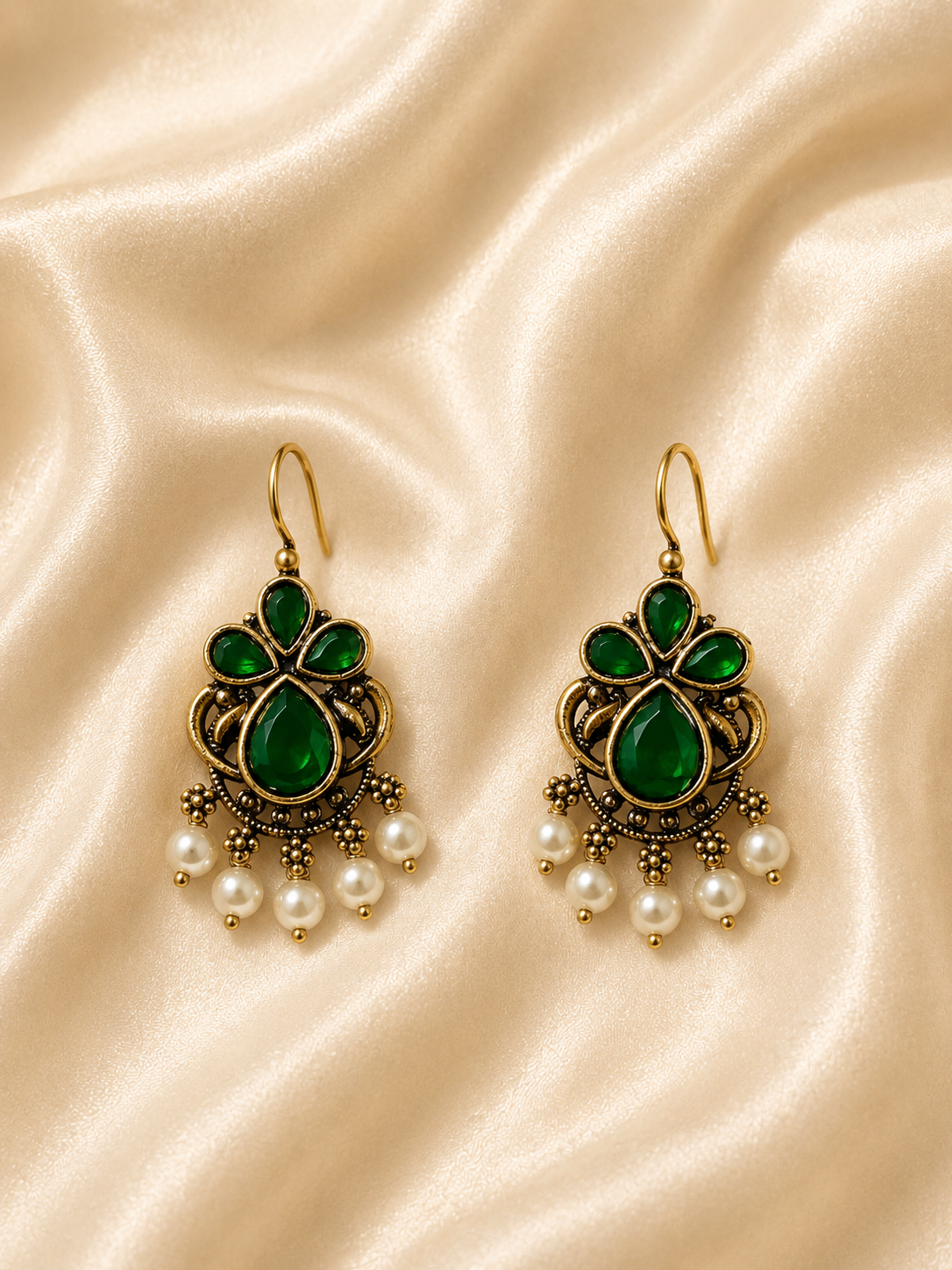 Heritage Pearl Drop Earrings