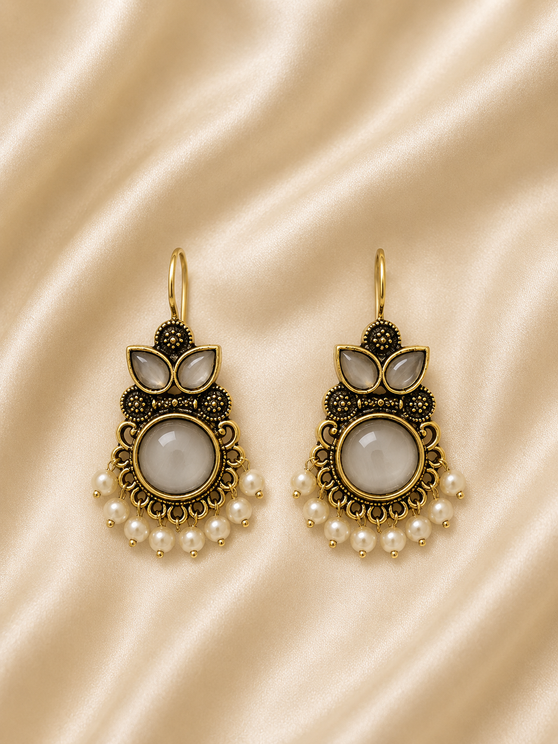 Pearl Heritage Drop Earrings