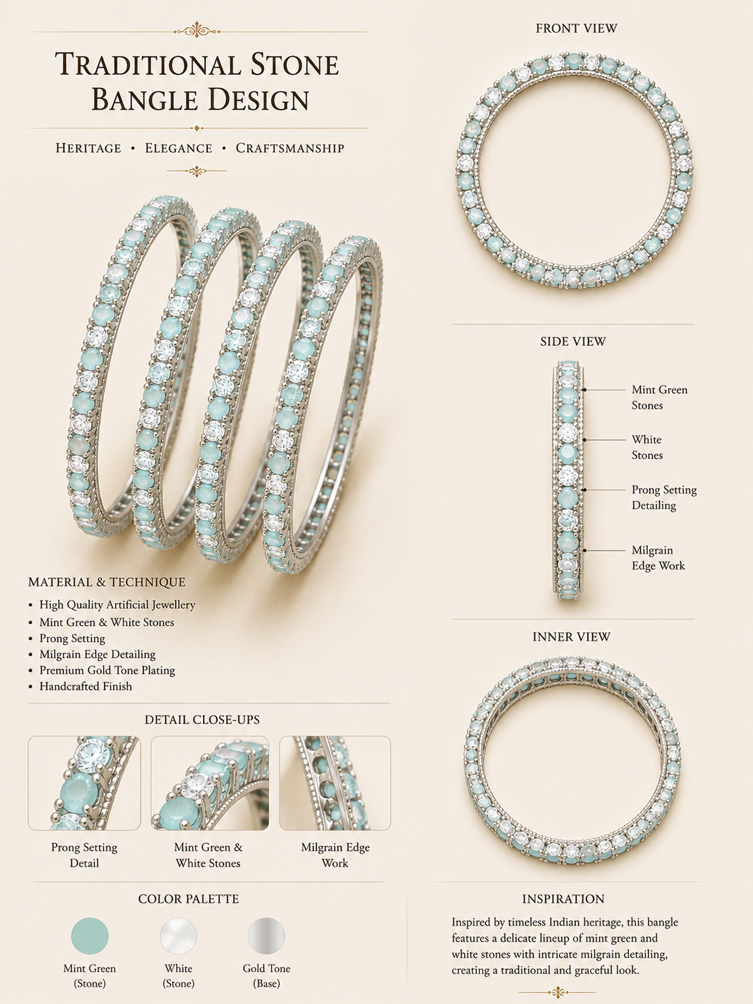 Mint Royale Bangles
