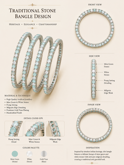 Mint Royale Bangles