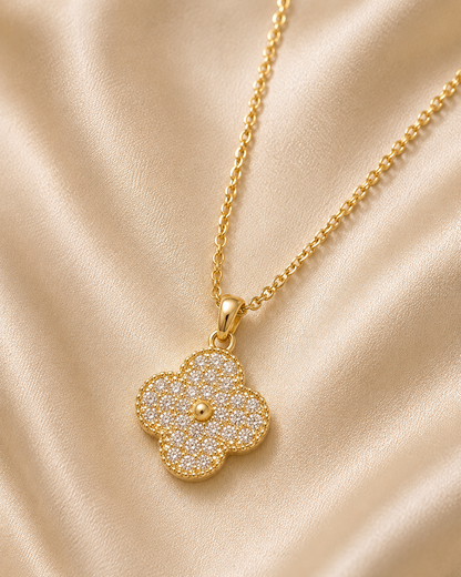 Auréa Clover Charm Necklace