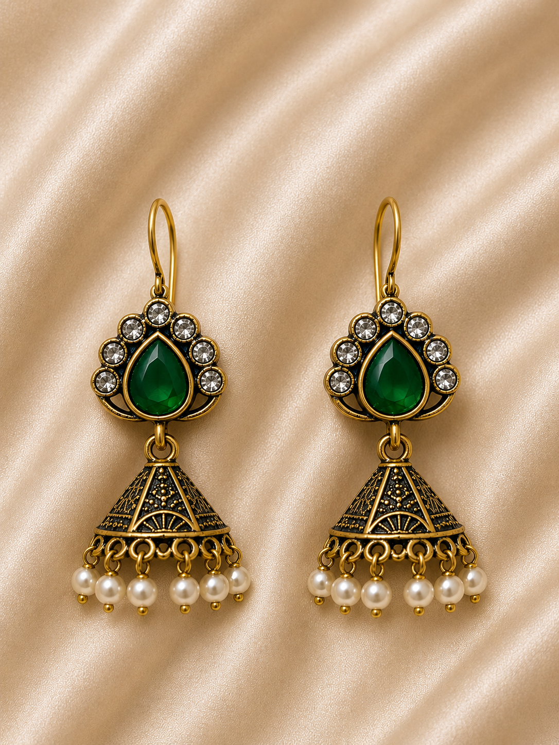 Timeless Heritage Jhumki Earrings
