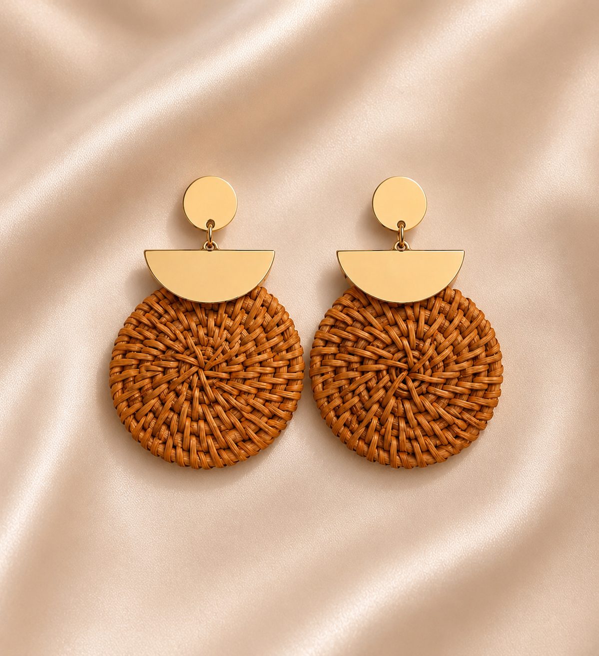 Boho Weave Luxe Earrings