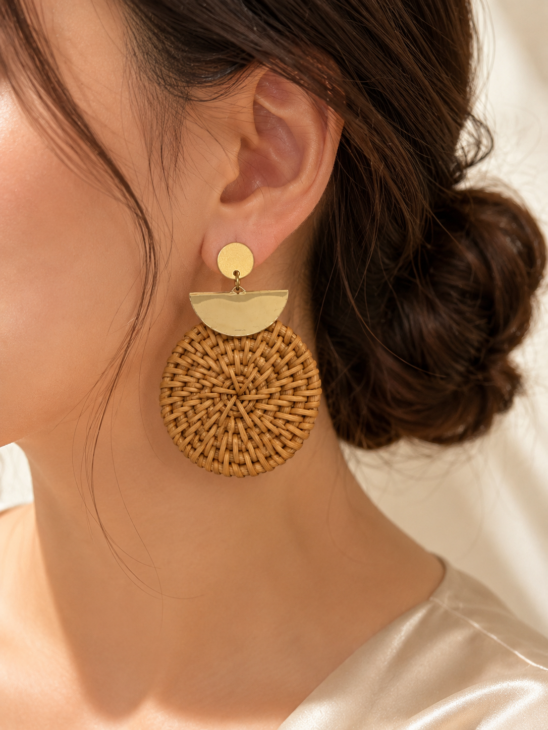 Boho Weave Luxe Earrings