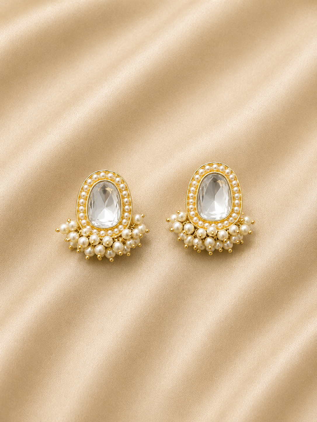 Noor Pearl Kundan Choker Set