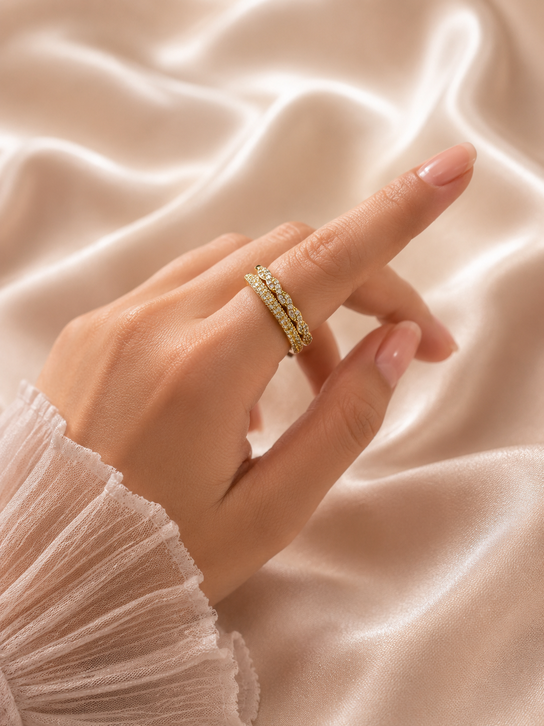 Seraphine Twist Ring
