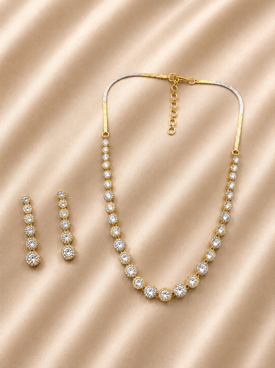 Noor AD Stone Necklace Set