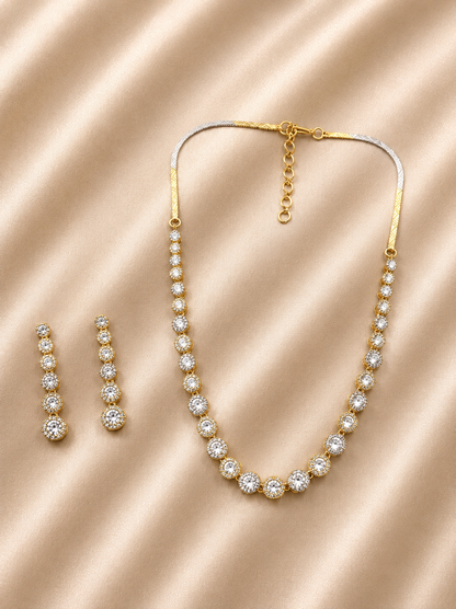 Noor AD Stone Necklace Set