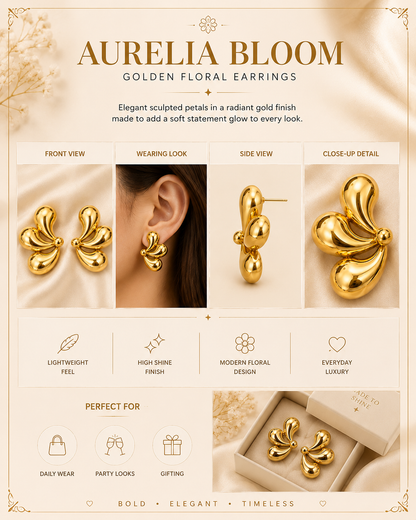 Aurelia Bloom Floral Earrings