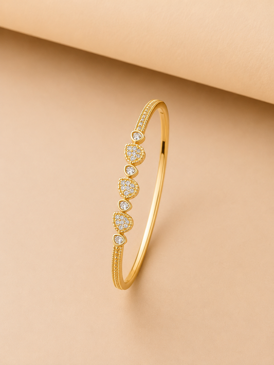 Aurielle Teardrop Grace Bangle