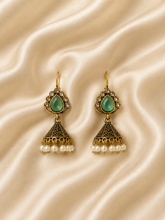 Timeless Heritage Jhumki Earrings