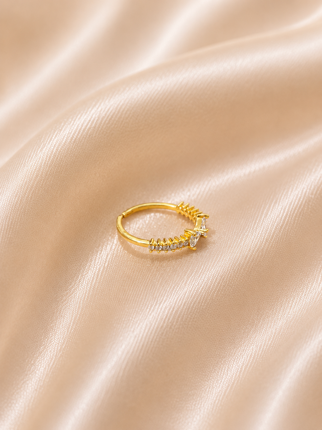 Celestia Spark Gold Ring