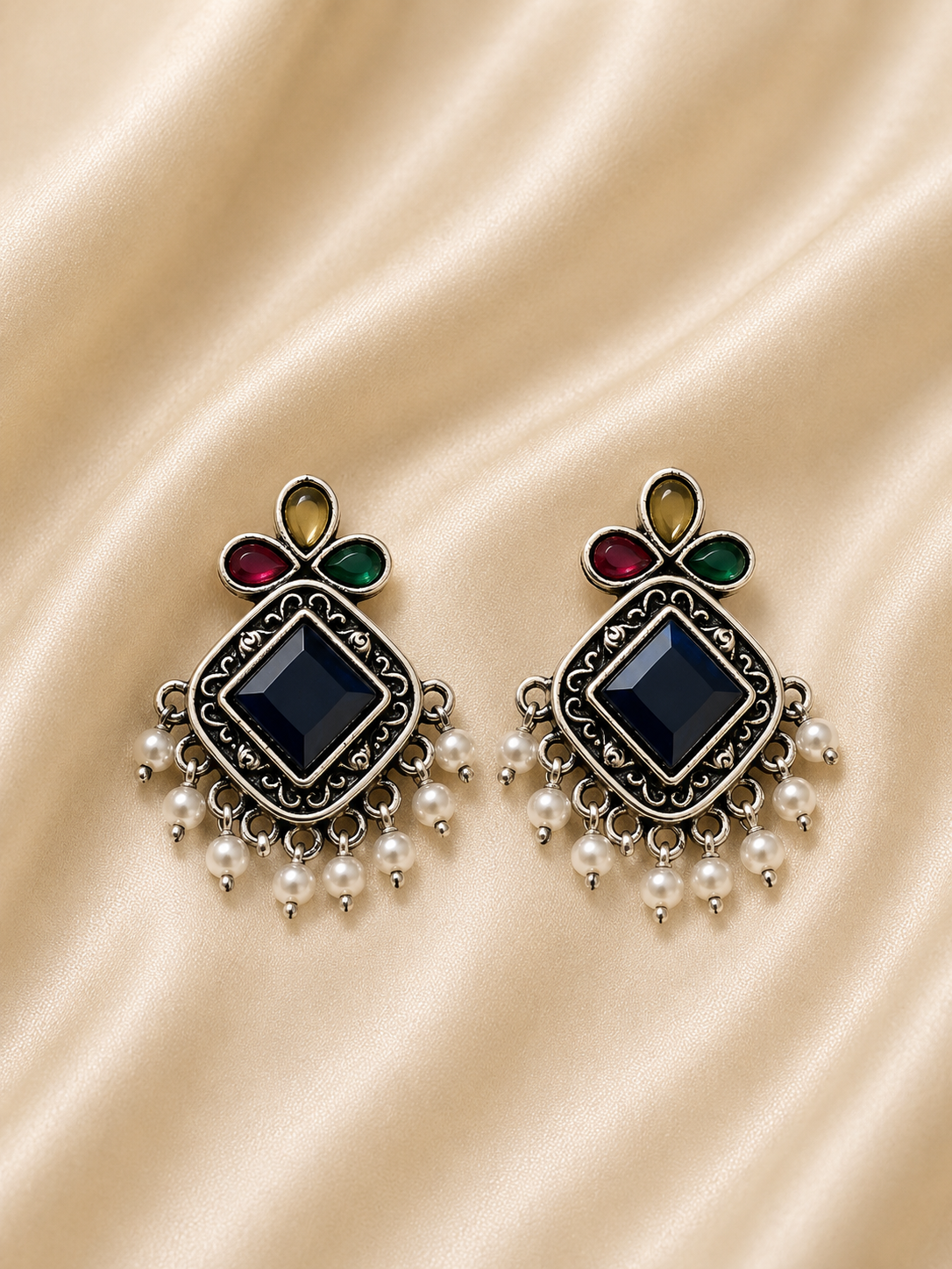 Vintage Royale Pearl Drop Earrings
