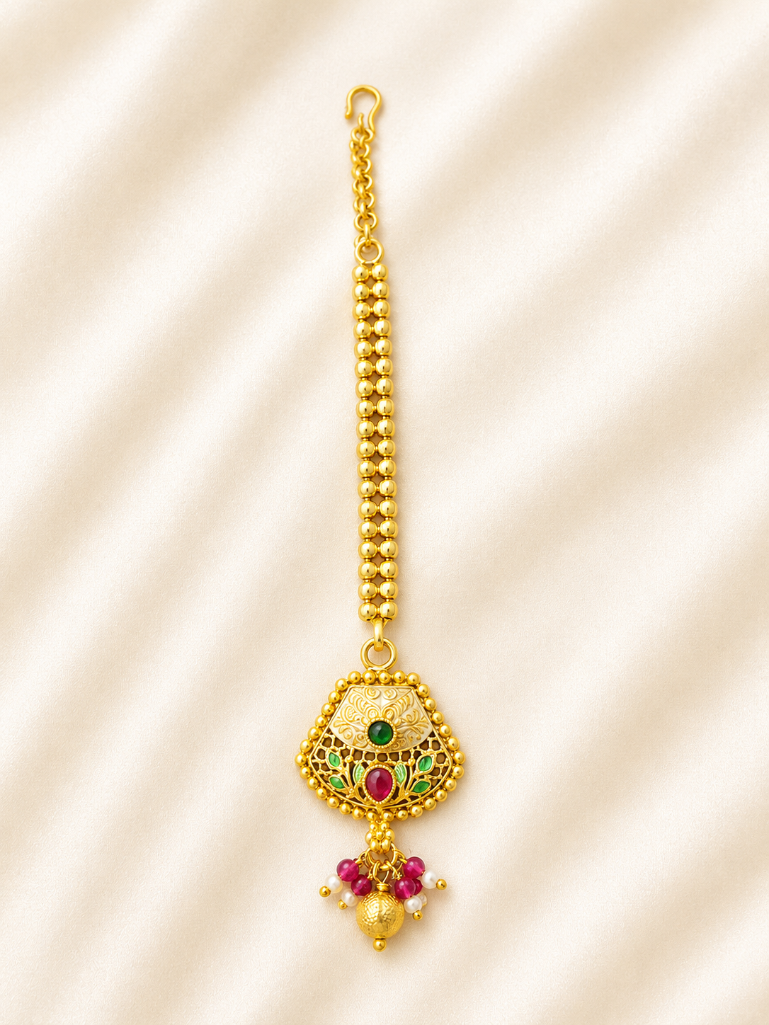 Rang Mahal Kundan Necklace Set