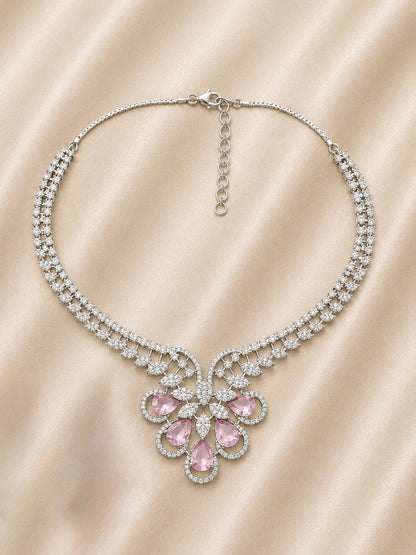 Blush Royale Diamond Necklace Set