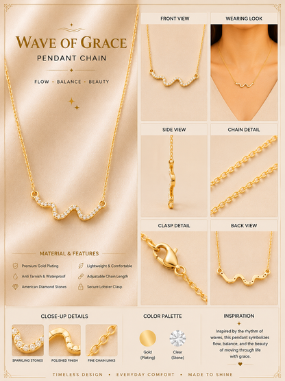 Serpentine Spark Necklace