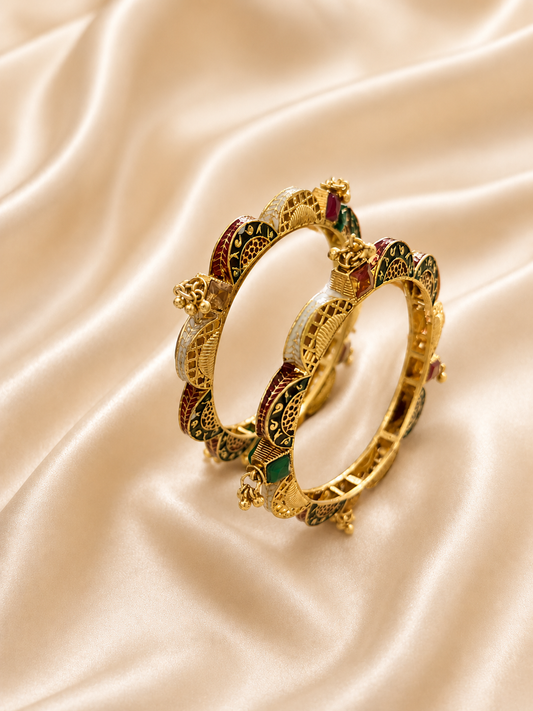 Royal Meenakari Bangles