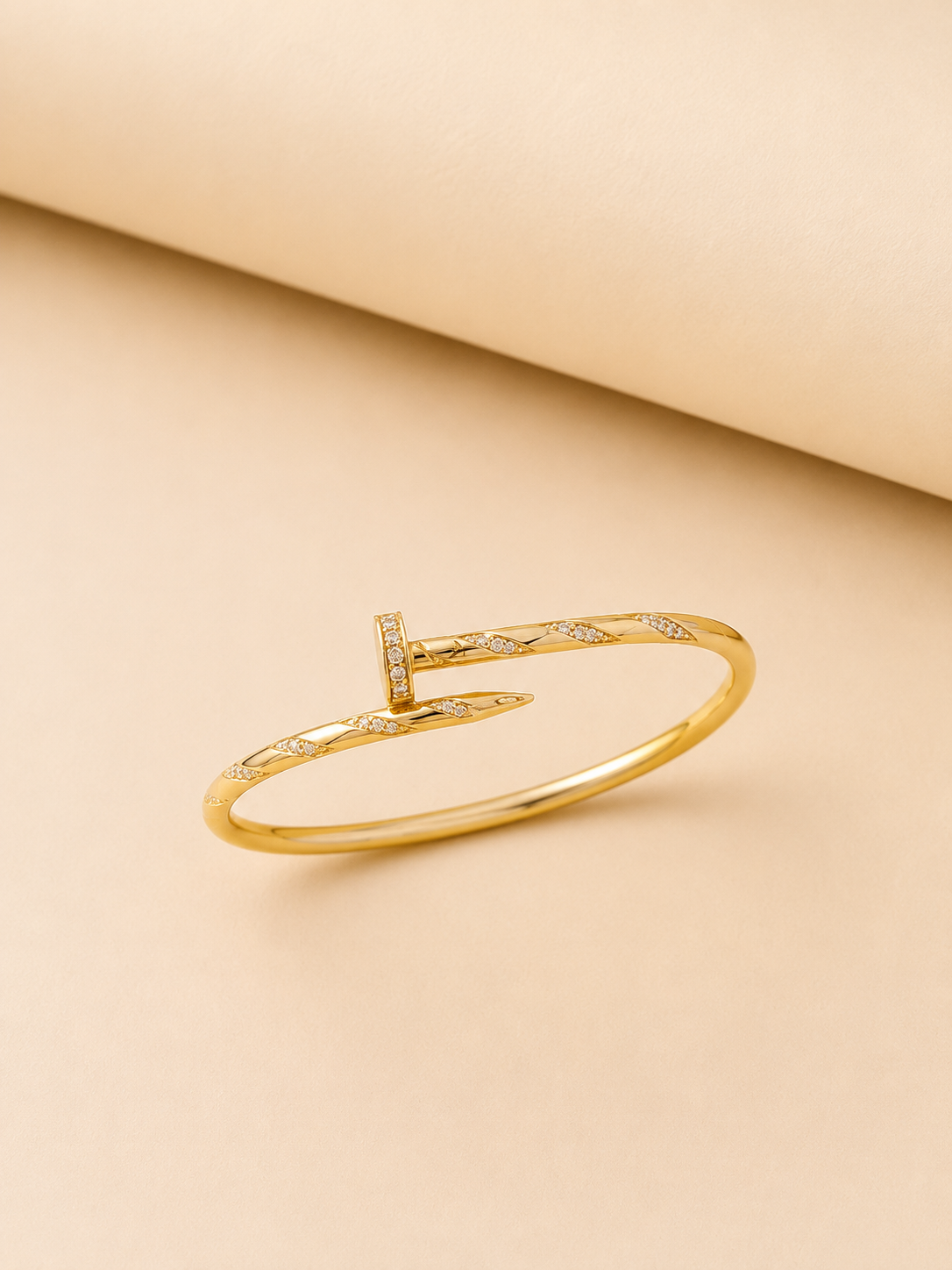 Golden Nail Luxe Bracelet