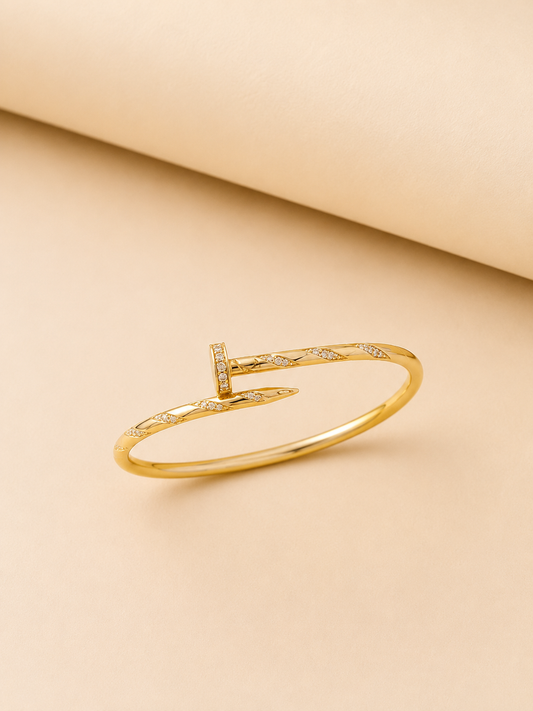 Golden Nail Luxe Bracelet