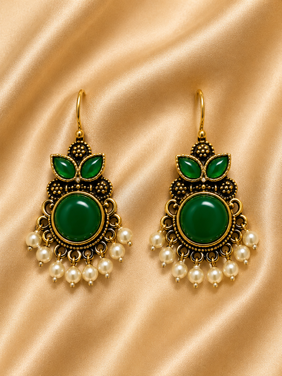 Pearl Heritage Drop Earrings