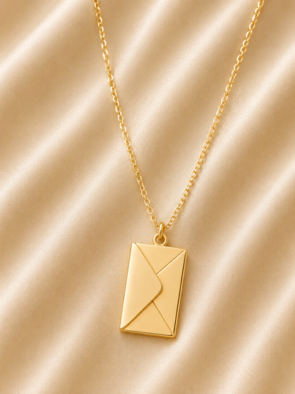 Luna Secret Letter Necklace