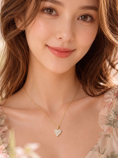 Eternal Heart Crystal Pendant