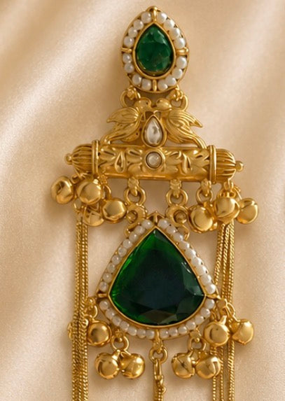 Kashmiri Meher Tassel Earrings