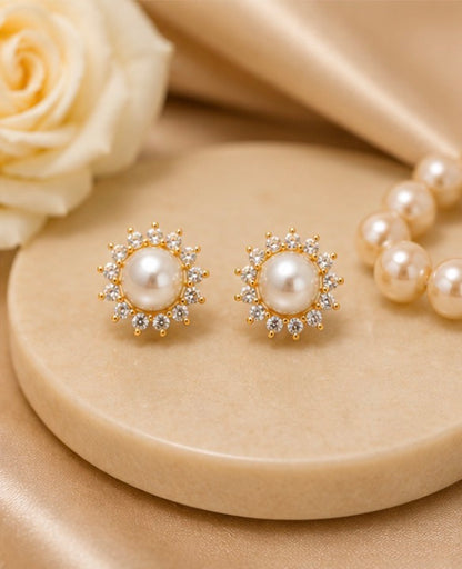 Pearl Radiance Studs