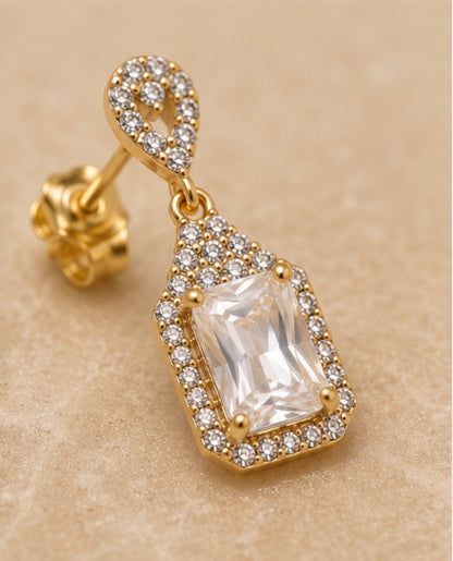 Crystal Luxe Drop Earrings